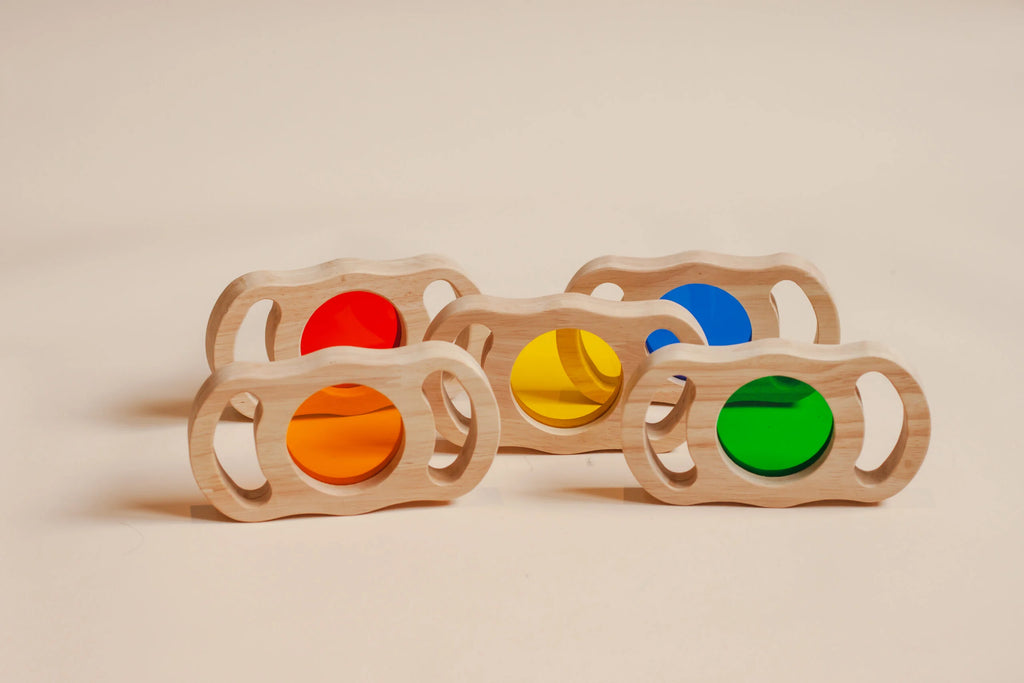 QToys Australia (USA) See through coloured blocks