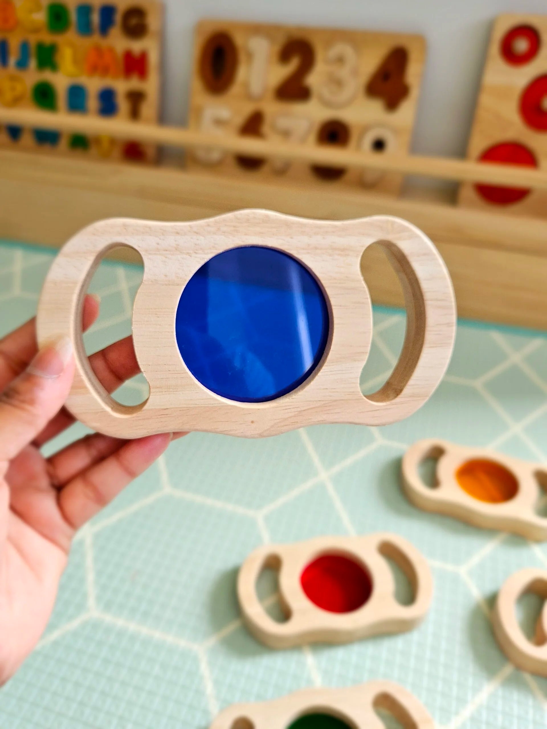 QToys Australia (USA) See through coloured blocks