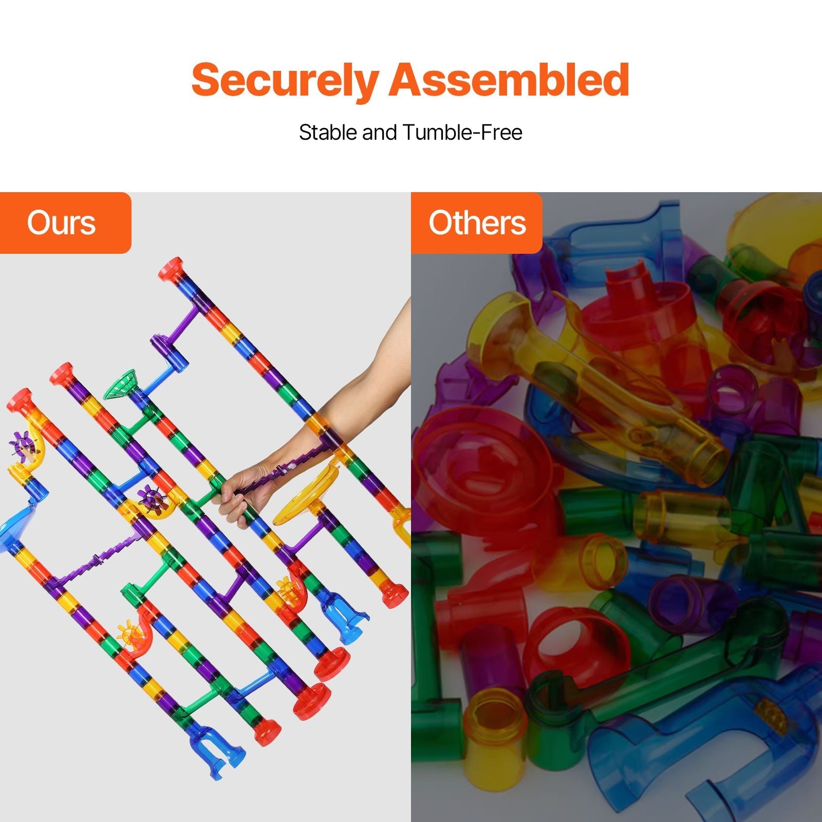 3-in-1 Sensory Marble Run – Calming Educational Toy for Kids | Focus, Fine Motor Skills &amp; Cognitive Development